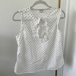 J. Crew Sleeveless Blouse